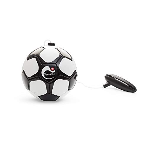 SenseBall | Balón de Fútbol de Entrenamiento | App con Ejericios y Rutinas | Para Entrenarse al Aire Libre e Interior - Kit de Entrenamiento para la Mejora de tu Técnica y Habilidad - Ideal para Niños