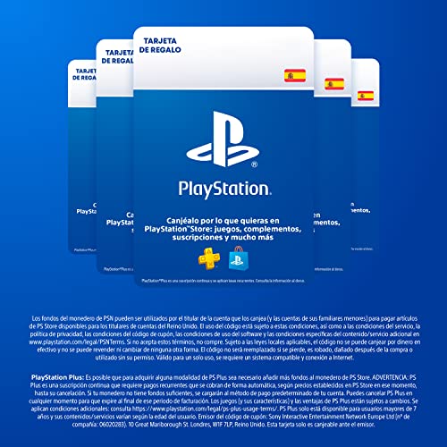 20€ PlayStation Store Tarjeta Regalo | PSN Cuenta española [Código por correo]