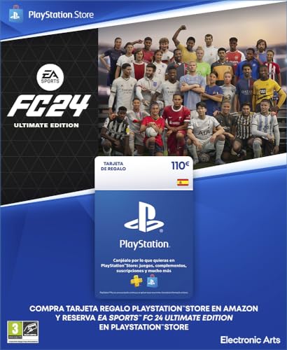 PlayStation Store Tarjeta Regalo para EA SPORTS FC 24 Ultimate Edition | Cuenta PSN española 110€